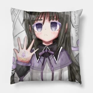 Madoka Magica Homura akemi art by Kībo-Kībo Pillow