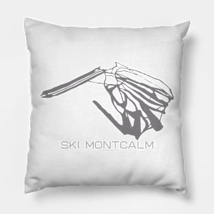 Ski Montcalm Resort 3D Pillow