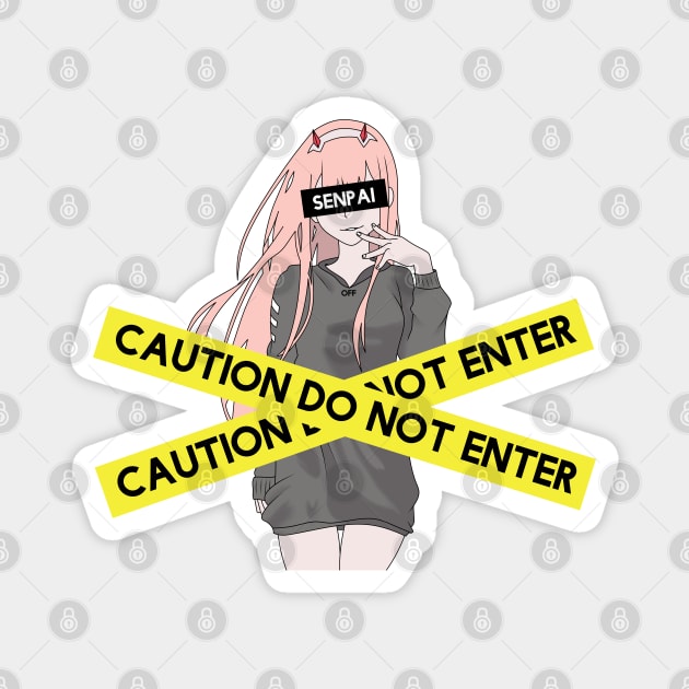 Zero two Magnet by Fukuro1703