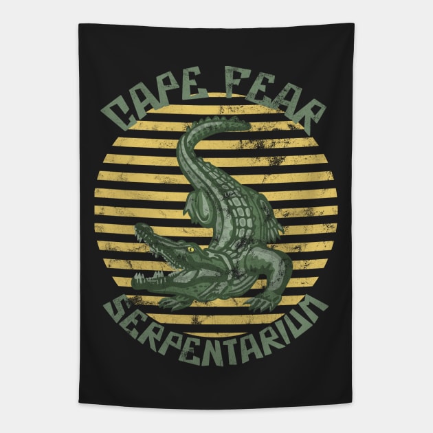 Cape Fear Serpentarium Tapestry by Slightly Unhinged