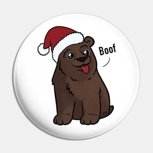 Christmas Bear Pin