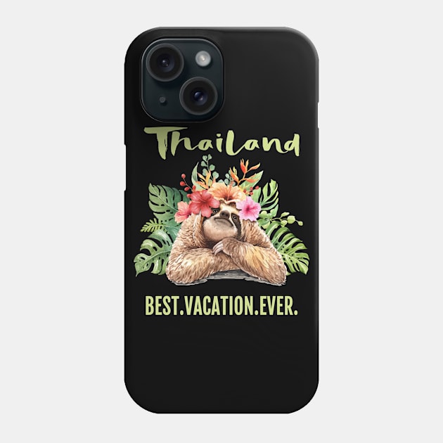 Thailand Best Vacation Ever Souvenir Gift Phone Case by grendelfly73