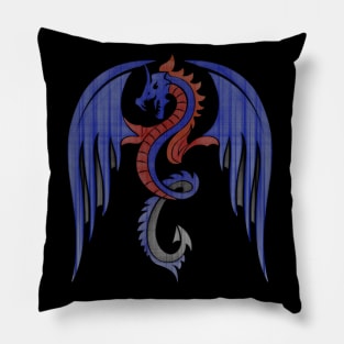 Artistic Dragon Pillow