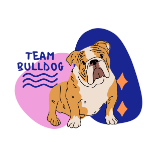 Team Bulldog, dog lovers, bulldog lovers T-Shirt