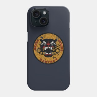 Tank Destroyer Forces Platoon US Army Vintage Phone Case