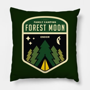 Forest Moon Camping Pillow