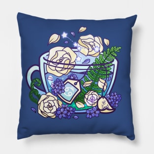 Cancer Zodiac Teacup Pillow