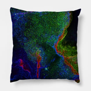 Black Panther Art - Glowing Edges 142 Pillow