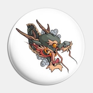 japanese dragon Pin