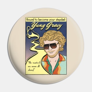 Yung Gravy Retro Poster Pin