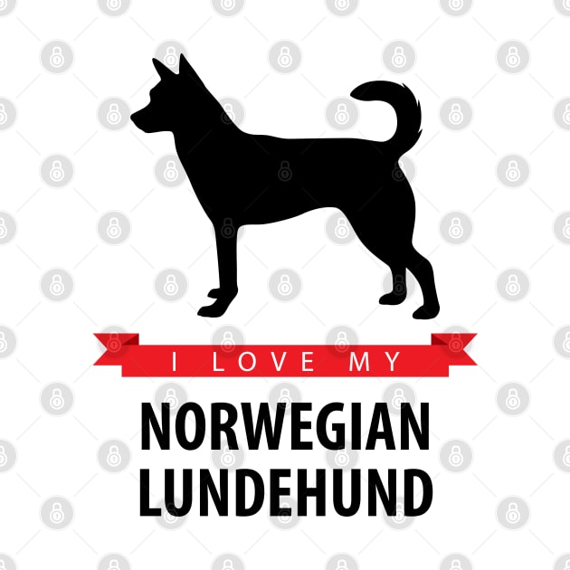 I Love My Norwegian Lundehund by millersye