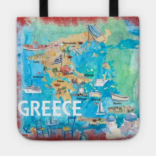 Greece Tote