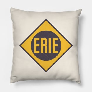 Erie Railroad Pillow