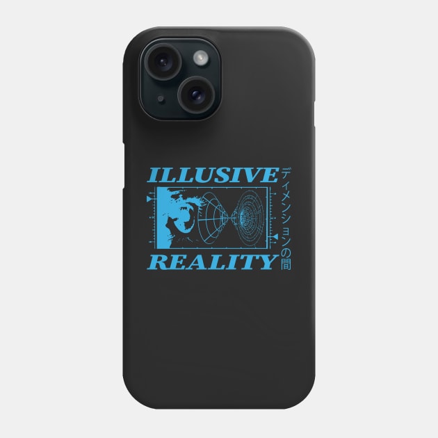 ILLUSIVE REALITY Phone Case by TextGraphicsUSA