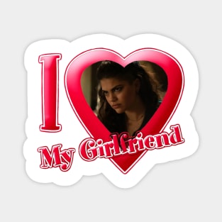 I Heart My Girlfriend - Harper Row Magnet