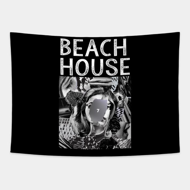 beach house 7 Tapestry by warldev