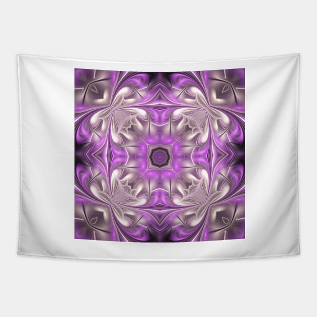 Fractal lilies Tapestry by krinichnaya