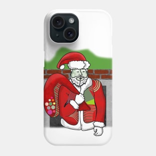 Merry Christmas two santa Phone Case