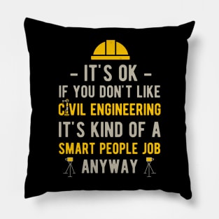 Civil Engineering Funny Gift Pillow