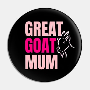 Goat Mum Pin