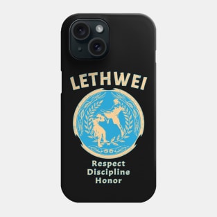 Lethwei - Respect Discipline Honor Phone Case