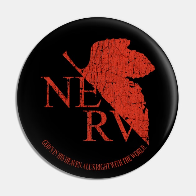 NERV Evangelion Pin by JCD666