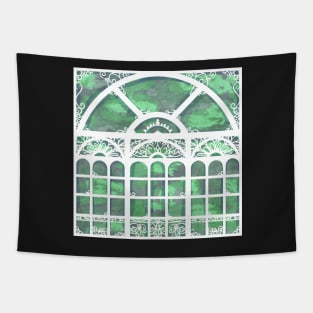 Greenhouse Windows Tapestry