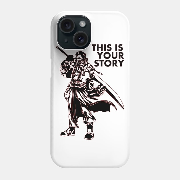 Final Fantasy X Sir Auron Phone Case by OtakuPapercraft