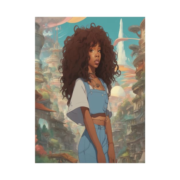 sza t shirt by PlushFutura