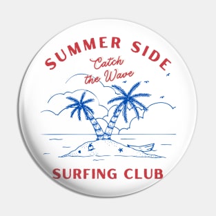 surfing club Pin