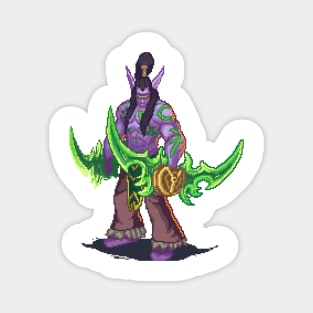 Pixel Illidan Stormrage Magnet