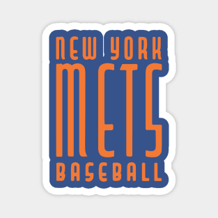 NY METS Baseball Magnet