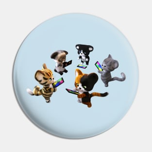 Cat Calls Pin