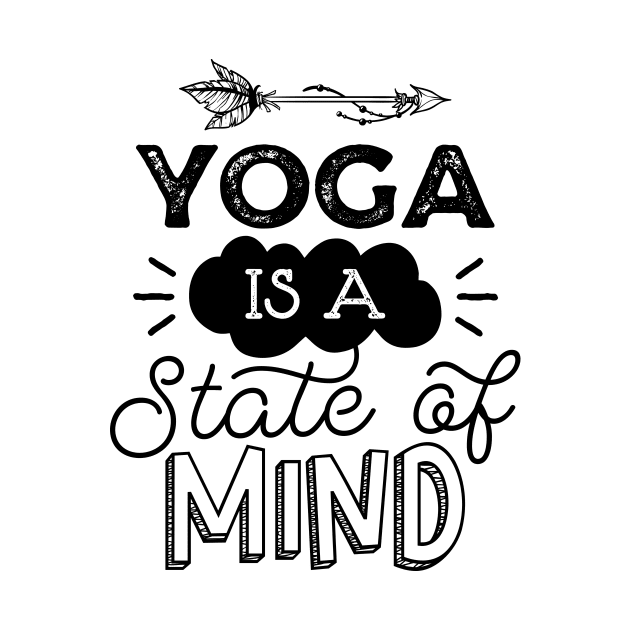 Yoga Is A State Of Mind by CatsCrew