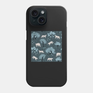 SoCal Mountain Lions Blue Phone Case