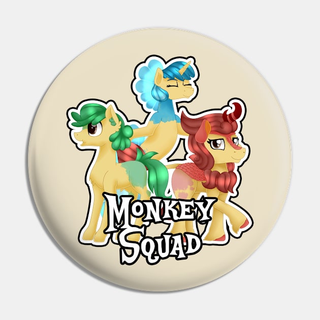 Monkey Squad Pin by Spokenmind93