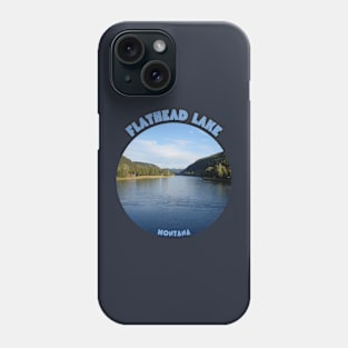 Flathead Lake Montana Phone Case