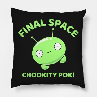 Final Space Mooncake Chookity Pok - Funny Pillow