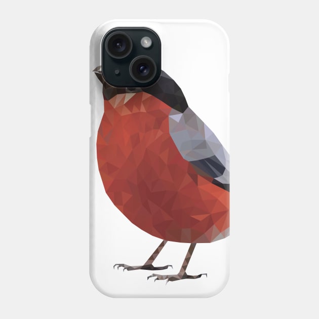 Bullfinch Phone Case by GODpoplan