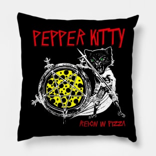 Pepper Kitty likes PIZZA Pillow