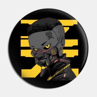 angry kid israel adesanya Pin