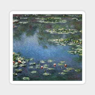 Waterlilies by Claude Monet Magnet