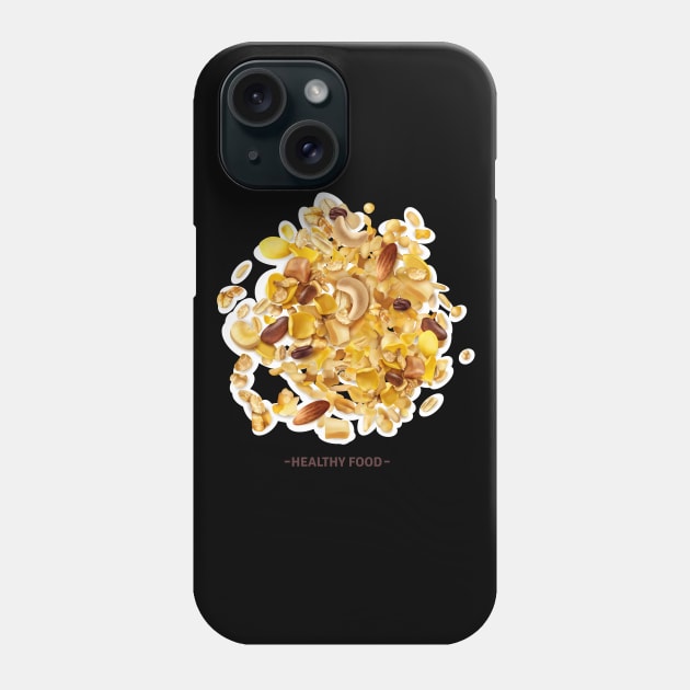 Healthy Food Phone Case by Mako Design 