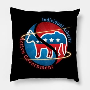 Democrat x Republican Pillow