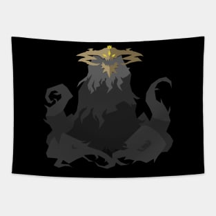 Low Poly Demon God Tapestry