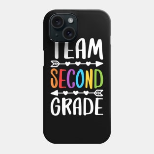 Team Second Grade T-Shirt 2nd Grade Teacher Student Gift Phone Case