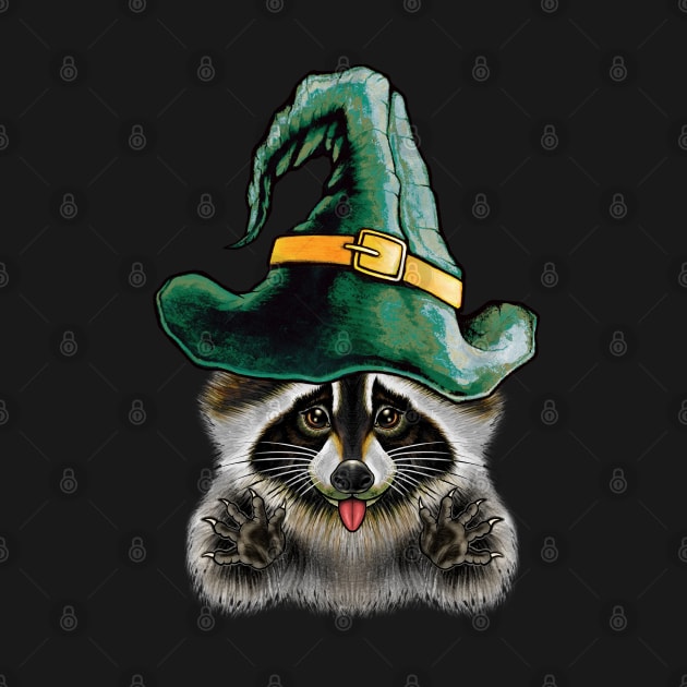 Raccoon Halloween by Artardishop