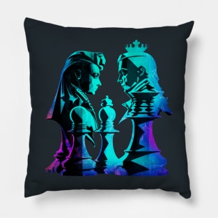 Chess Game Pieces Pillow