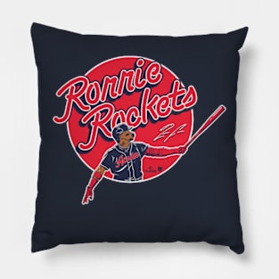 Ronald Acuna Jr. Ronnie Rockets Pillow