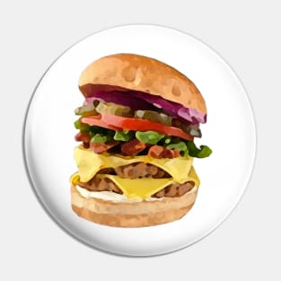 Burger Pin